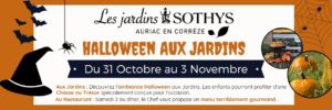 Halloween aux Jardins Sothys
